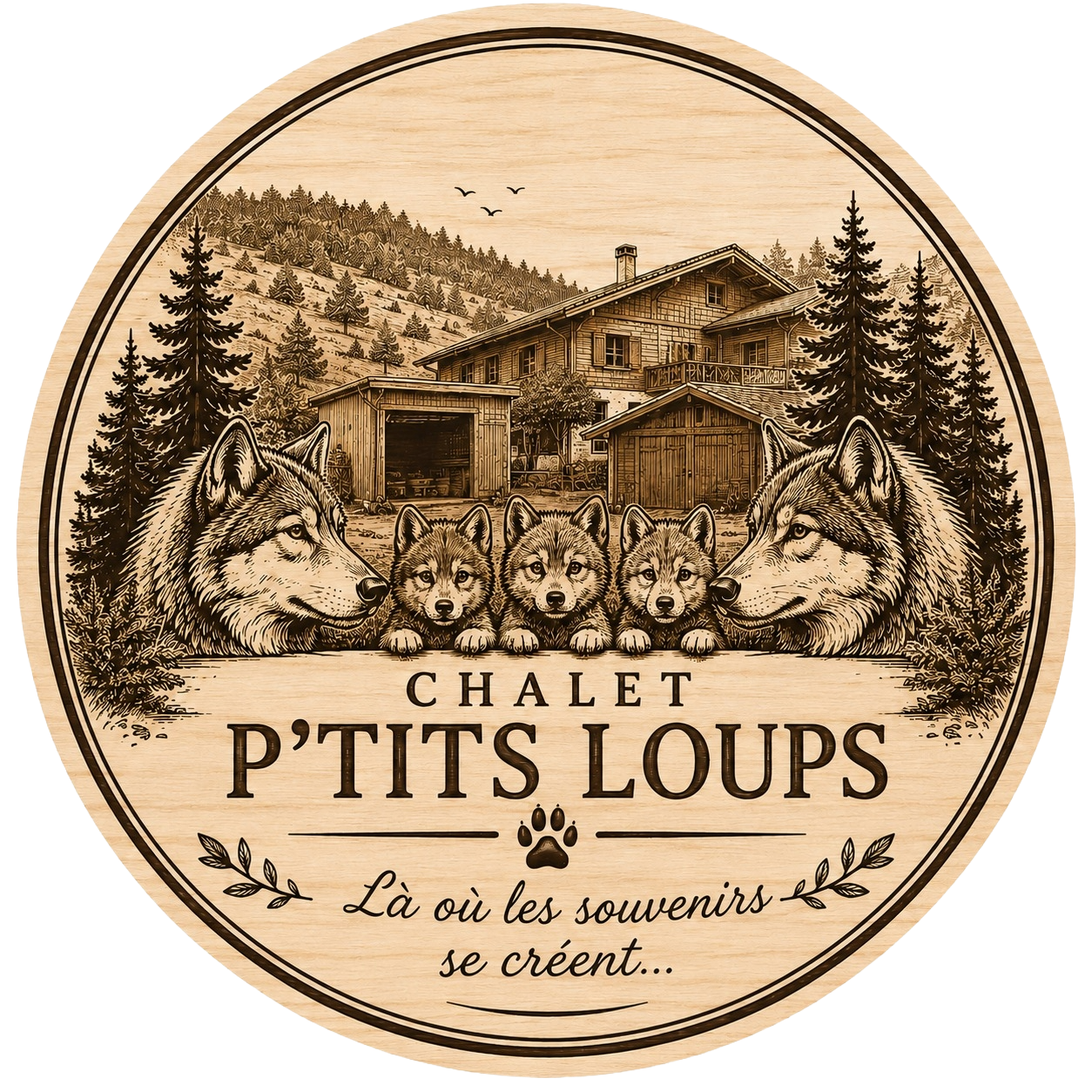Chalet Les P'tits Loups – Location à La Bresse – Vosges