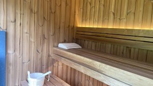 sauna panoramique